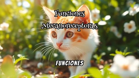 Los Bigotes de los Gatos Funcionan Como Mecanoreceptores