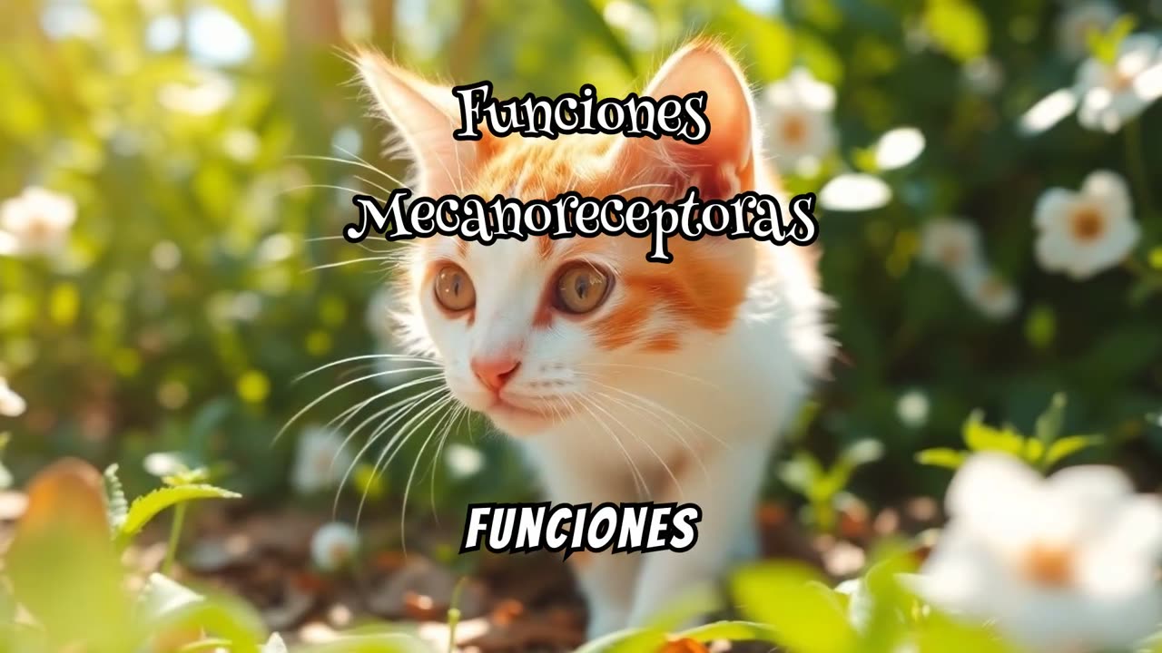 Los Bigotes de los Gatos Funcionan Como Mecanoreceptores