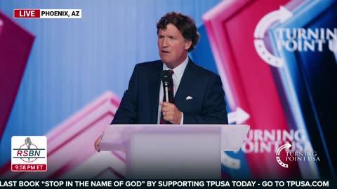 WATCH: Tucker Carlson Speech at TPUSA's AmericaFest Conference Day One - 12/18/25