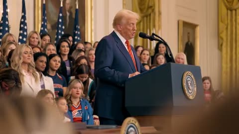 President Trump Signs No Men in Women's Sports Executive Order Into Law