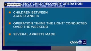 10 children rescued in Hawaii by Military and the Secret Service