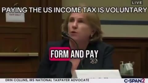 IRS: TAXES ARE VOLUNTARY