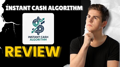 Instant Cash Algorithm Review 🔥 Honest Results, Real Proof & Full Walkthrough (Must Watch!)