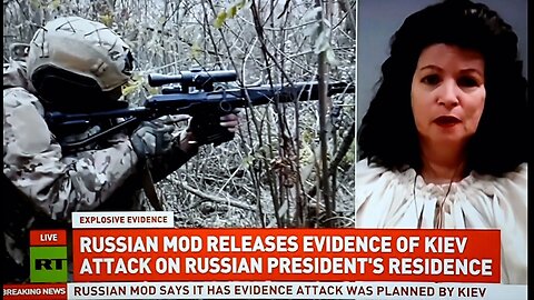 My Comments on RT: Russian MOD releases VIDEO of drone Ukraine used to attack Putin residence