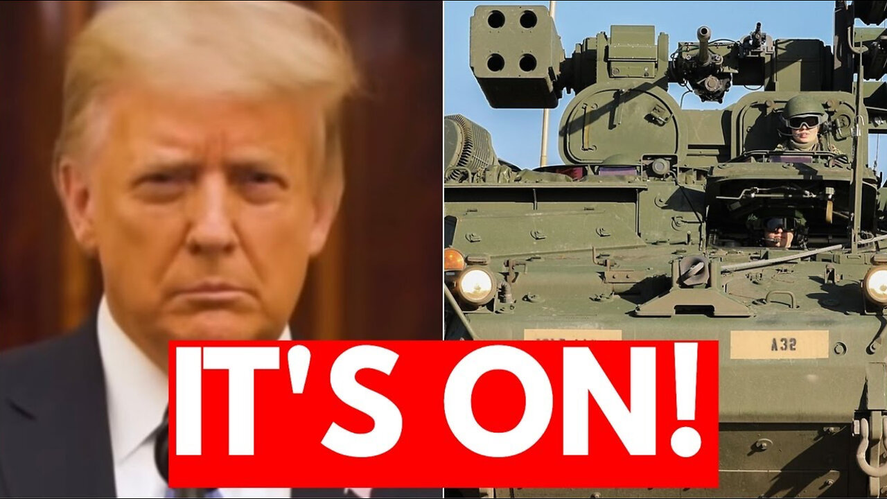 Trump RUSHES Heavy Weapons To The Border