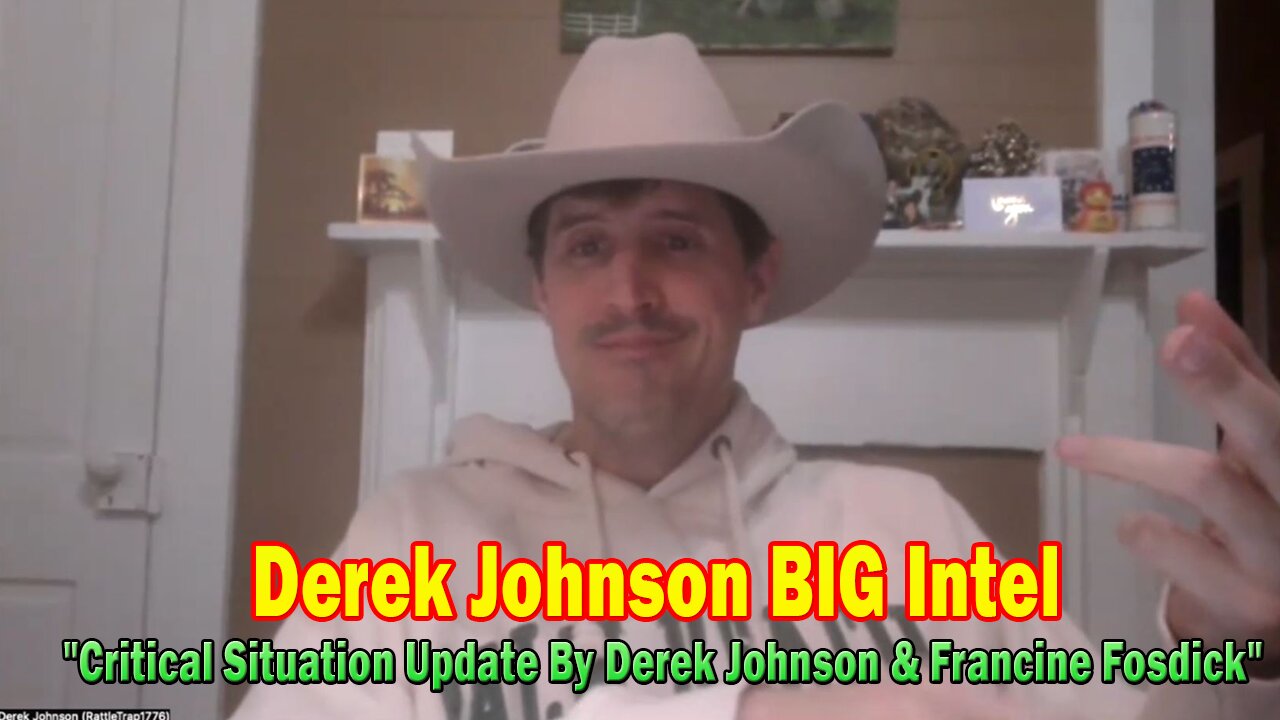Derek Johnson BIG Intel Jan 22: "Inauguration! Critical Situation Update By Derek Johnson & Francine Fosdick"