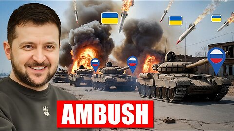72 Russian Tanks Stormed Into Ukraine Base Then This Happened