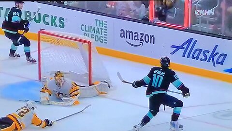 Kraken C #10 Matty Beniers 🥅(11)🏒One-Timer Goal