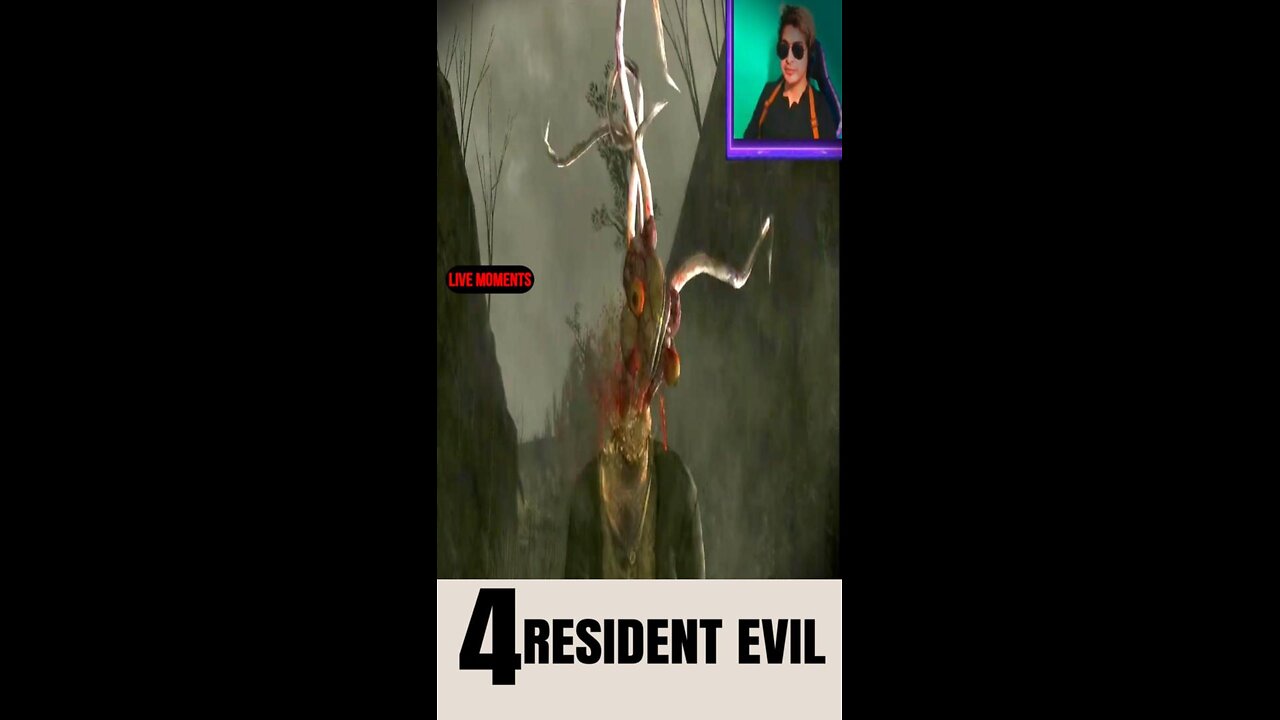 THE TERRIFYING LAS PLAGAS - FIRST ENCOUNTER - Resident Evil 4 Live Moments #shorts #residentevil4