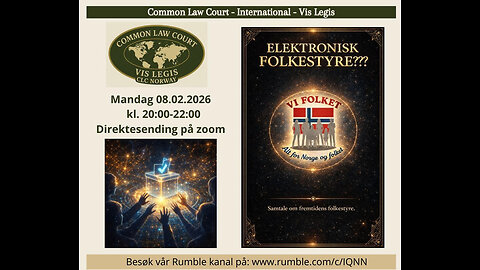 9.2.2026 Elektronisk folkestyre?