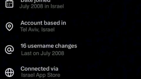 X Metadata Reveals CIA And Homeland Security X Accounts Are Based In Israel