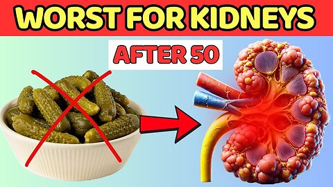 TOP WORST FOODS That Damage Your KIDNEYS After 50 - Tips to Avoid Them