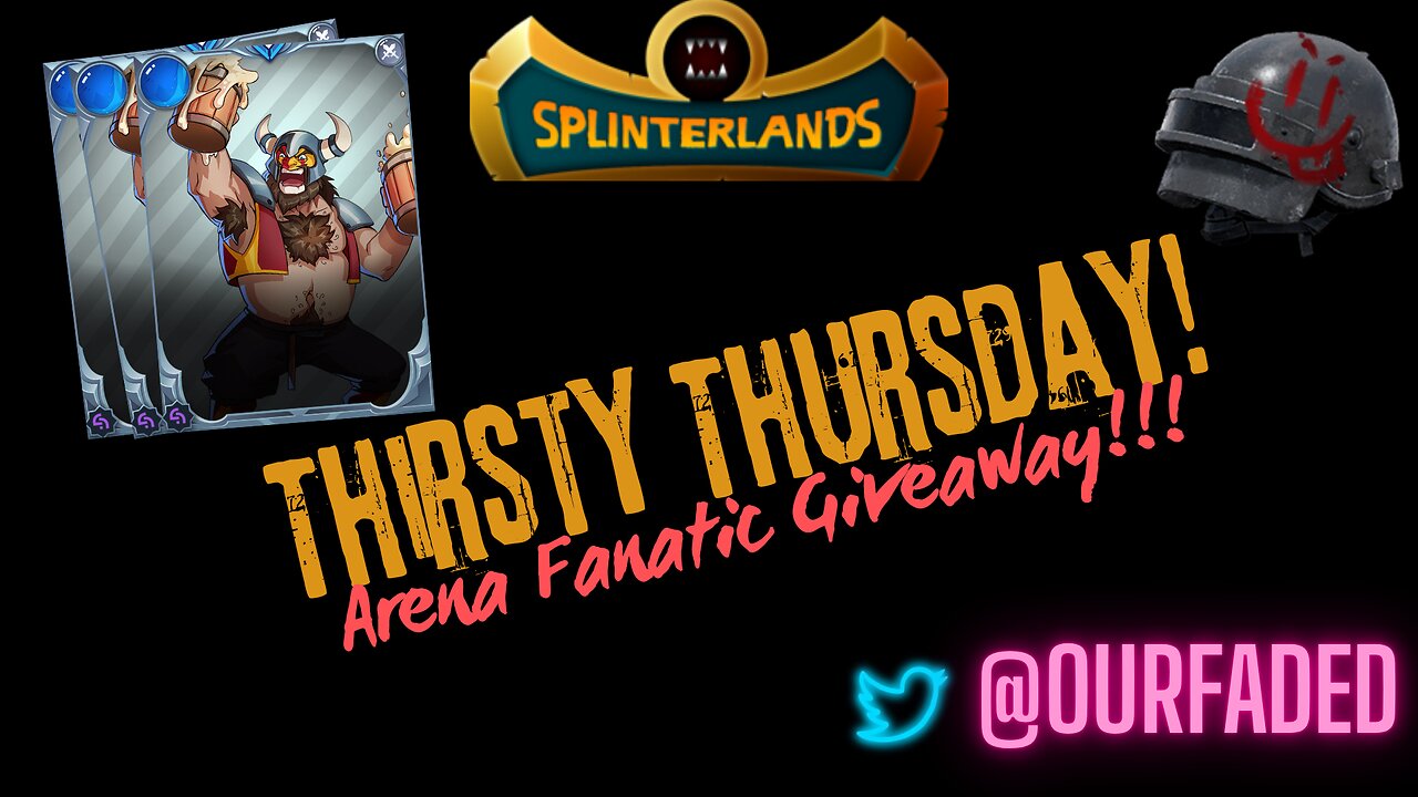 Test [Giveaways] Friggin Friday! Welcome Splinterlands Players! Vonak