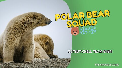 POLAR BEAR PARTY 🐻‍❄️🎉 | Adorable Arctic Giants Together!