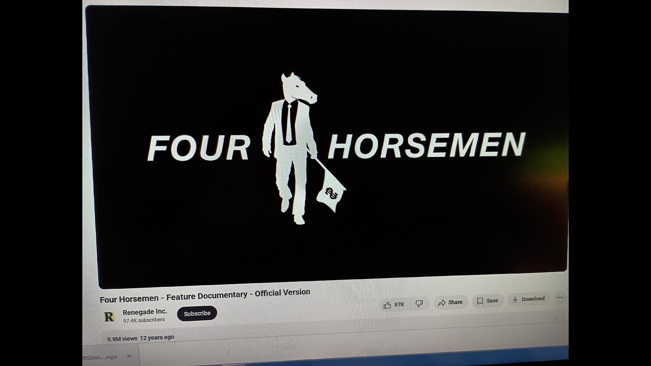 FOUR HORSEMAN - Feature Documentary - Official Version