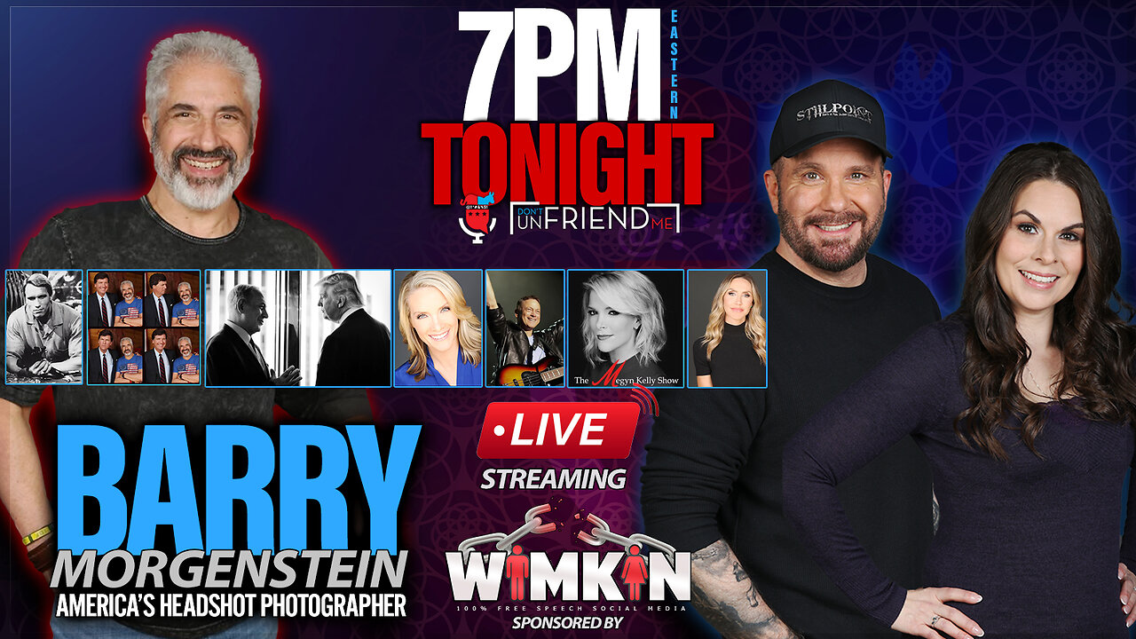 The DUM Show with Barry Morgenstein – Tonight at 7PM EST