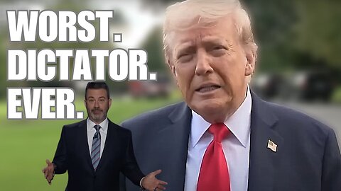 Jimmy Kimmel’s Faux Apology Allowed by Orange Man Bad