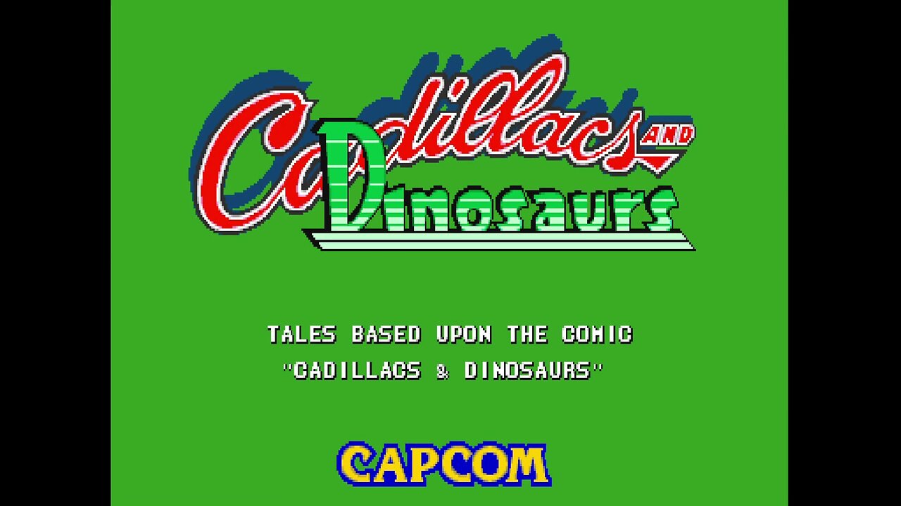 Cadillacs and Dinosaurs - All Levels - ARCADE 1993