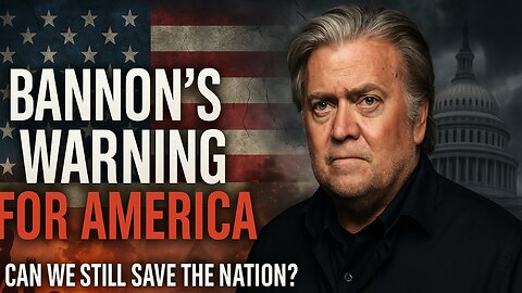 Steve Bannon WARNS: America’s Breaking Point Is Closer Than You Think!