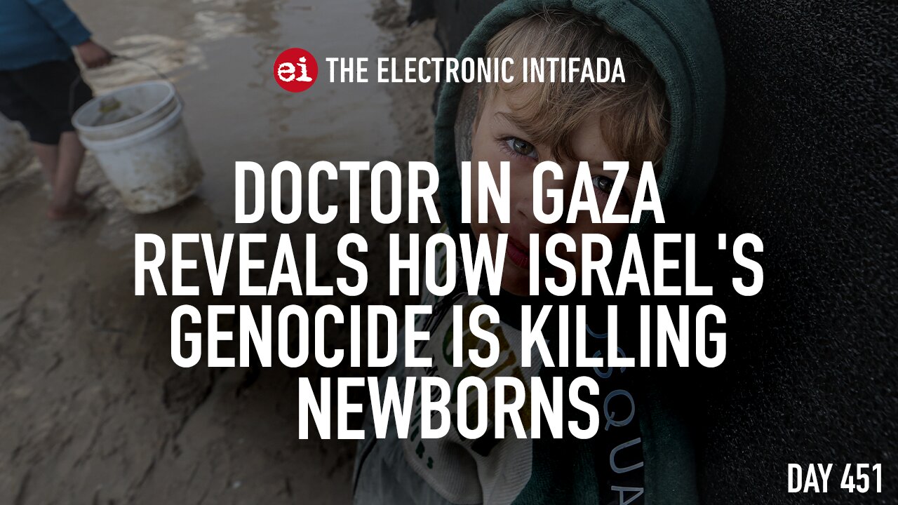 Doctor in Gaza reveals how Israel's genocide is killing newborns, with Mimi Syed