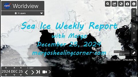 Sea Ice Weekly Report with Margo (Dec. 25, 2024)