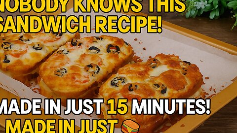 Nobody Knows This 15-Minute Sandwich Recipe! 🥪 | Taste of Pakistan TV