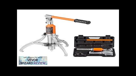 VEVOR Hydraulic Gear Puller 5 Ton Max Capacity Wheel Bearing Pulling Separator Review