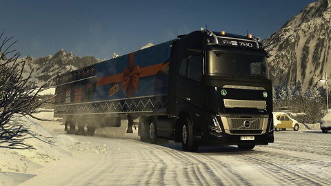 Volvo FH6 Aero 780 | Delivering Christmas Beverages and Mountain Fun Gift Packs | ETS2