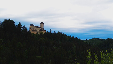 Up To The Castle View - ASMR Forest Relaxation