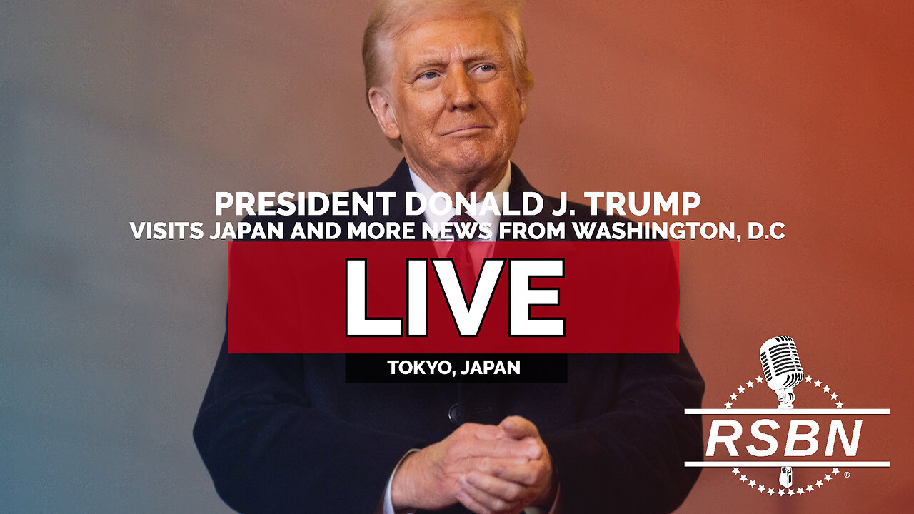 LIVE REPLAY: President Trump Visits Japan and More News from Washington, D.C. - 10/28/25