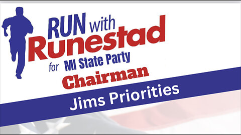 MI Republican Chair Candidate Jim Runestad