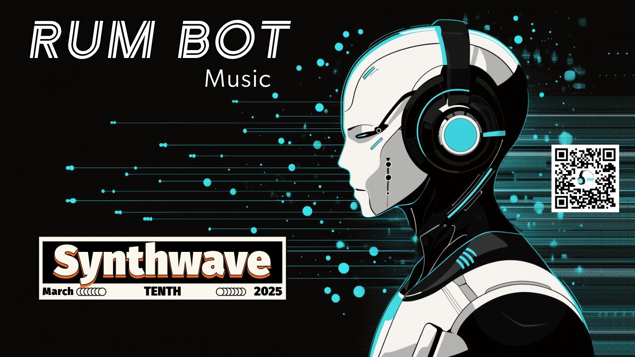 🎶 🔴RUM Bot Music 6 Hour Playlist - Synthwave: Retro Signals from the Neon Grid 🌌🎛