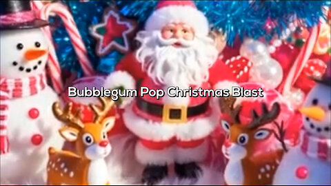 🎄 Bubblegum Pop Christmas Blast – Official Lyric Video 🎀✨