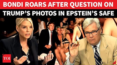 ‘Trump With HALF-NAKED Women…’: Bondi STARES In Shock, Then Screams During Senate Grilling