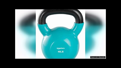 Amazon Basics Vinyl Coated Cast Iron Kettlebell Review