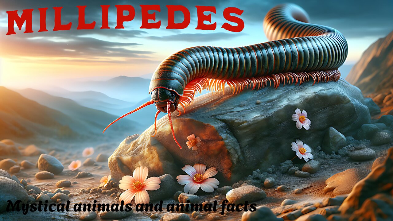 Millipedes - Fascinating arthropods with many legs, mini documentary