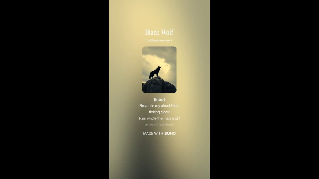 BLACKWOLF- Legacy PioneerX