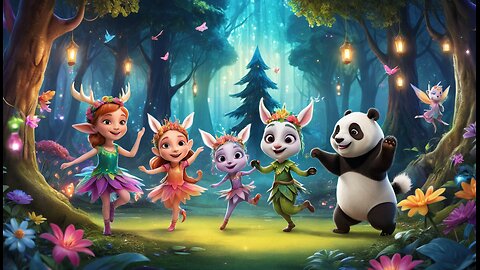 Magical Dances: Enchanted Creatures in Motion