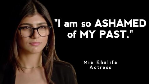 I am ASHAMED of My Past - Mia Khalifa Said in Poetic Line's 🥵💔