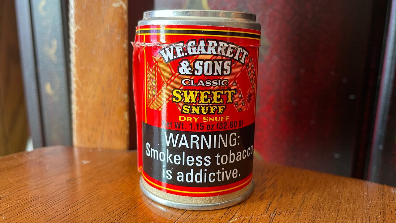 W.E. Garrett Sweet Nasal Snuff Review