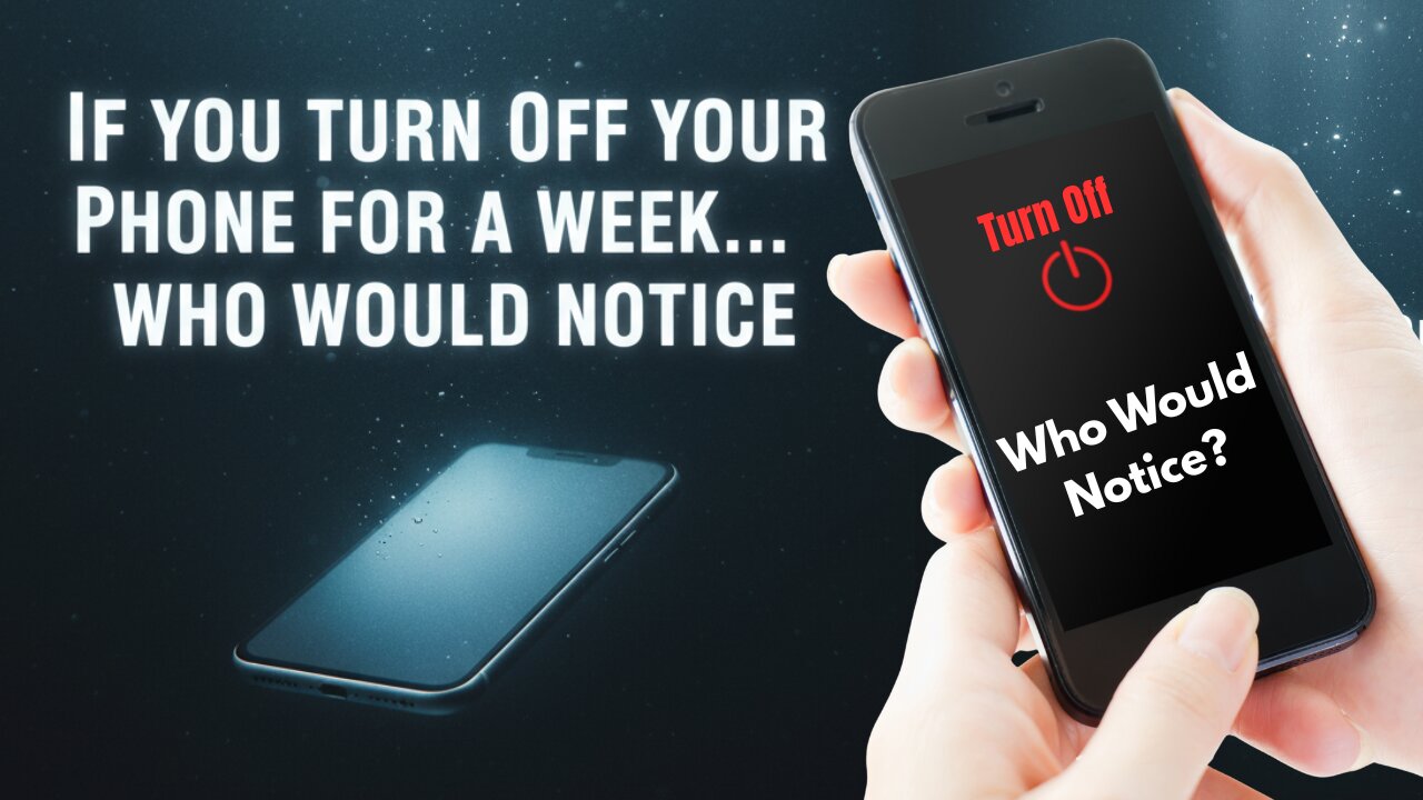 If You Disappeared for a Week… Who Would Notice 💭 Deep Life Question