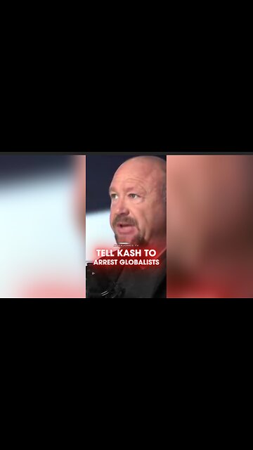 Alex Jones: Kash Patel Should Try To Bankrupt & Arrest The Globalists, Not Elijah Schaffer - 11/13/25