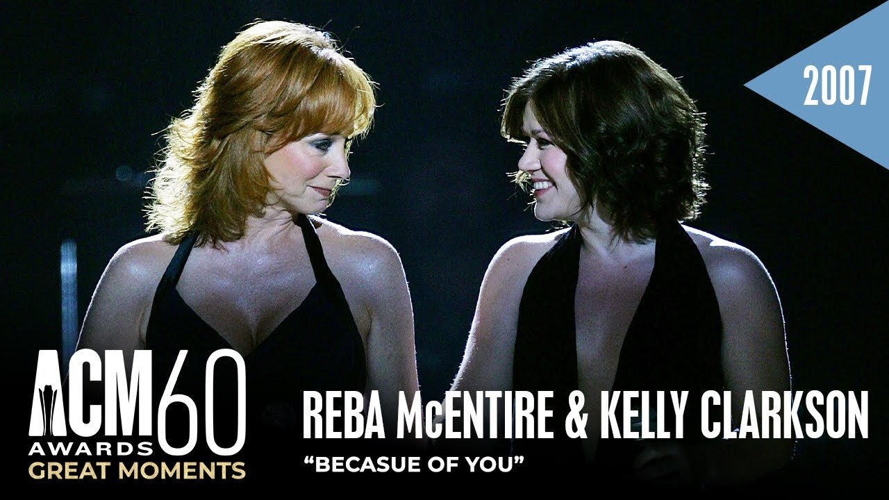 Reba McEntire & Kelly Clarkson - Because Of You (Live from the 42nd ACM Awards)