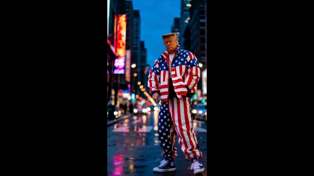 Donald Trump dances like vanilla vanilla ice!