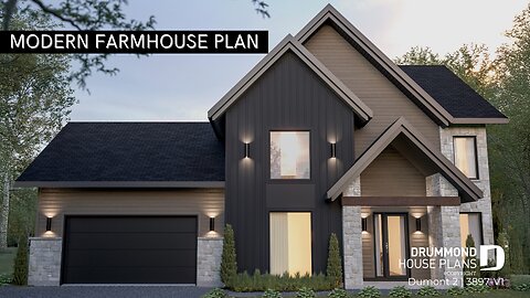 House tour - Dumont 2 | #3897-V1 by Drummond House Plans