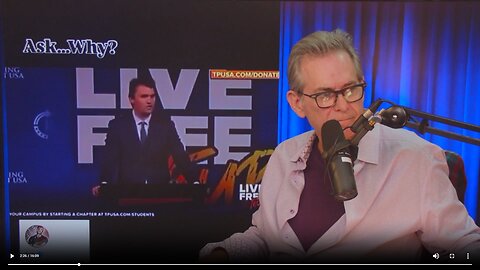 Charlie Kirk clip going viral on Israels lack of response post-Hamas attack▮The Jimmy Dore Show