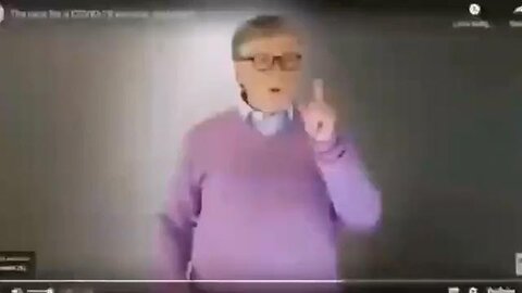 Bill Gates pushes mRNA, fitting name pushing people too the gates of hell