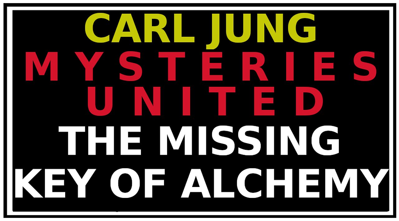 Jung's Fundamental Misunderstanding Of Alchemy: Mysterium Conjuntionis