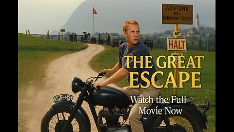 The Great Escape (1963) | Full Classic WWII Movie — Watch Now
