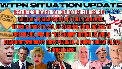 WTPN ~ Judy Byington ~ Situation Update ~ 1-23-26 ~ Trump Return ~ Restored Republic via a GCR